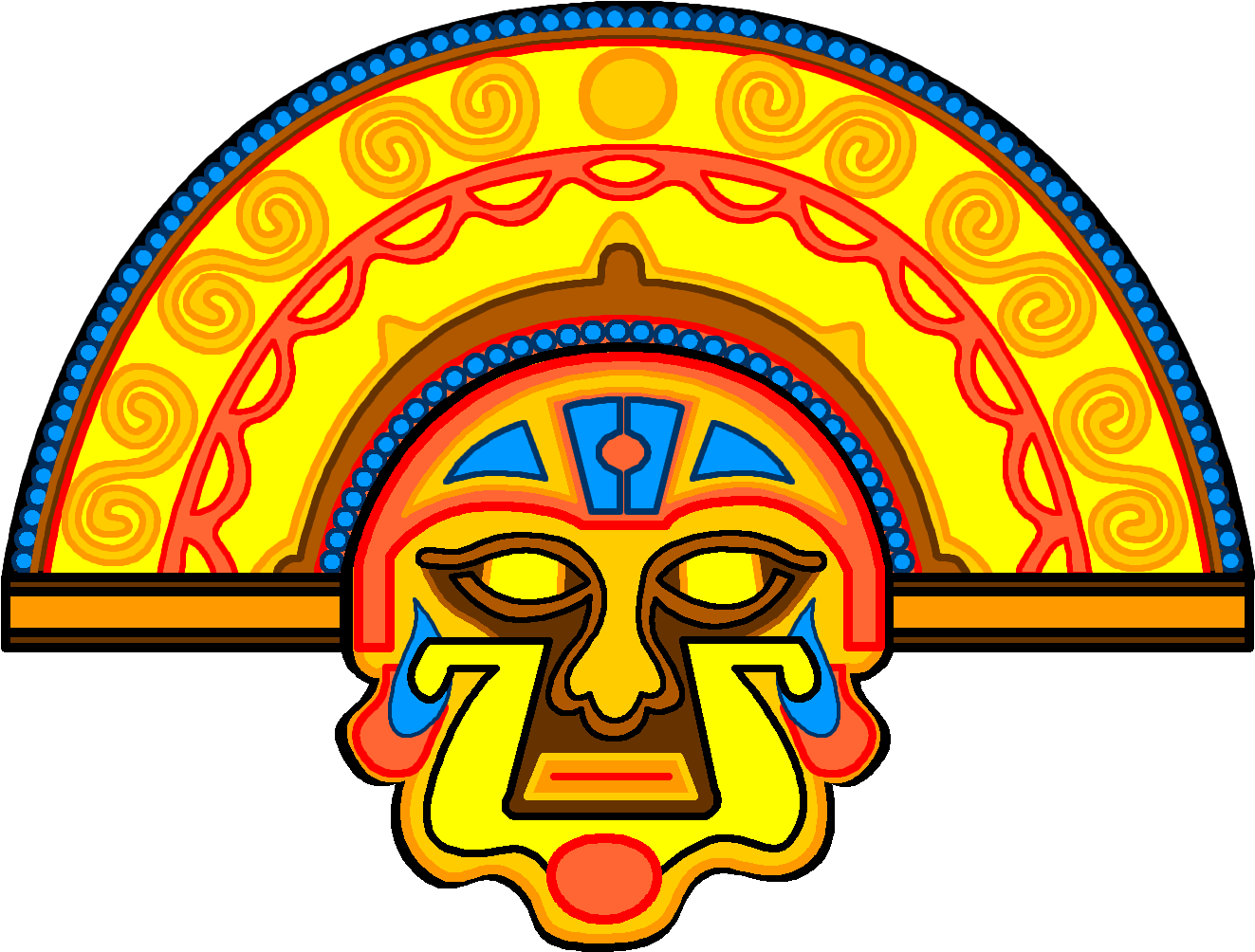 Civilizations In The Americas - Inti The Sun God Png - Free Transparent PNG Clipart Images Download. - Sun Transparent PNG Free Download