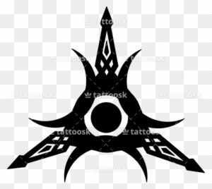 Tribal Crescent Moon Sun Star Tattoo - Sun Moon Star Symbol - Free Transparent PNG Clipart Images Download. - Sun Transparent PNG Free Download