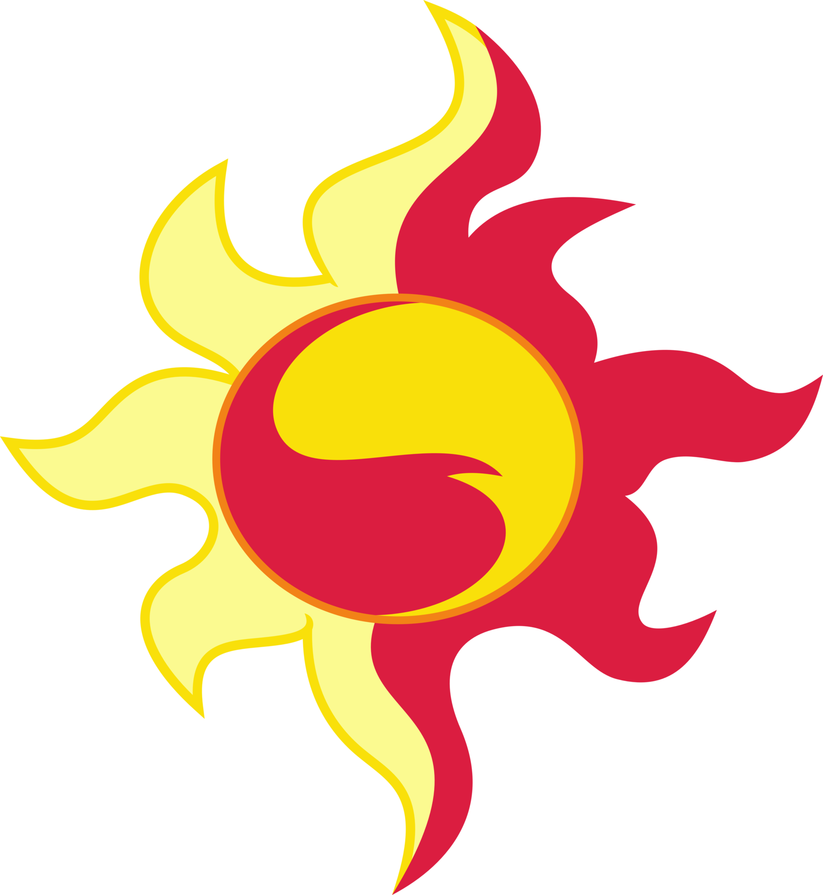 Image Sunset Shimmer Sun Cutie Mark My Little Pony - My Little Pony Cutie Mark Princesa Celestia - Free Transparent PNG Clipart Images Download. - Sun Transparent PNG Free Download