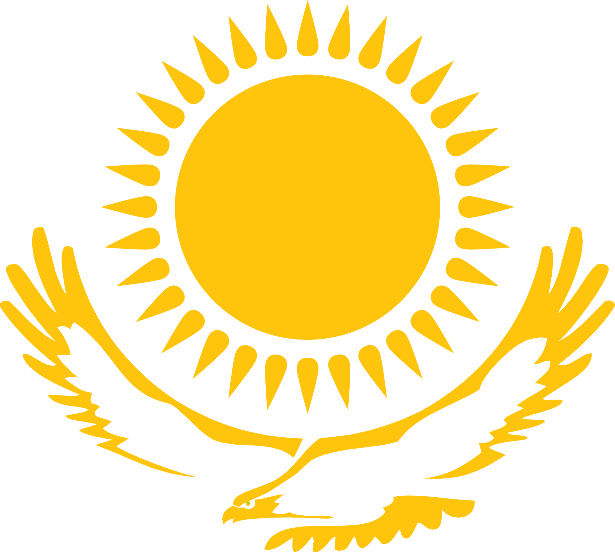 Sun Png 8, - Flag: Republic Of Kazakhstan - Free Transparent PNG Clipart Images Download. - Sun Transparent PNG Free Download