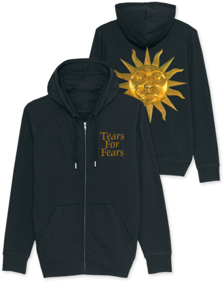 Black Sun Zip Hoody - Tears For Fears Tears Roll Transparent PNG - 600x600 - Free Download on - Sun Transparent PNG Free Download