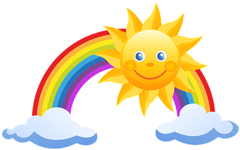 Screen A Fairy Tale The Sun Sweetheart Col - Rainbow With Sun Png - Free Transparent PNG Clipart Images Download. - Sun Transparent PNG Free Download