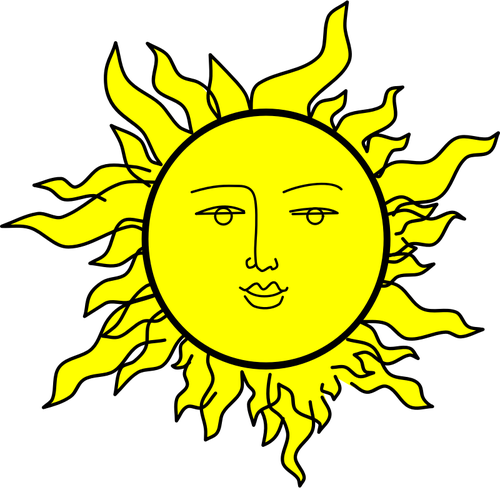655 Sun Free Clipart Public Domain Vectors Rh Publicdomainvectors - Sun With A Face - Free Transparent PNG Clipart Images Download. - Sun Transparent PNG Free Download