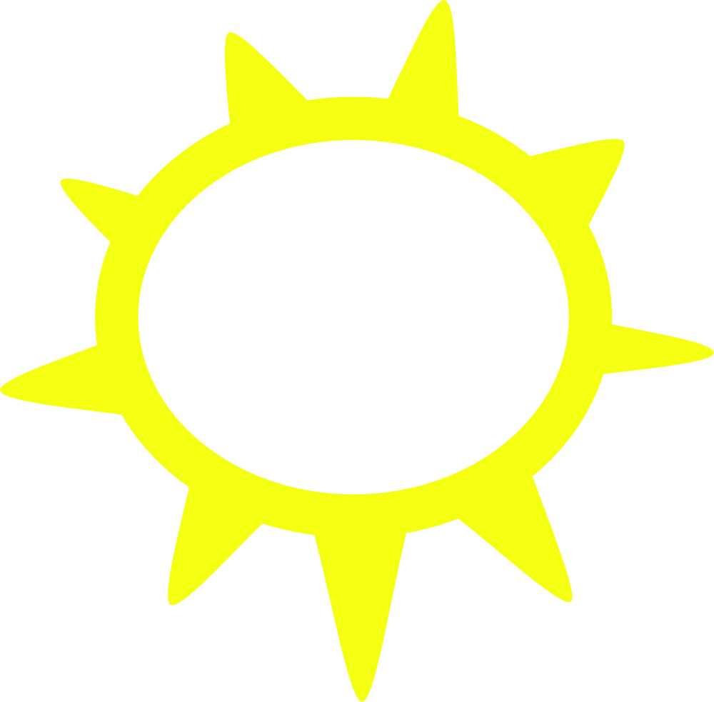 Sunny Weather Symbols Clip Art - Weather Symbols Sun - Free Transparent PNG Clipart Images Download. - Sun Transparent PNG Free Download