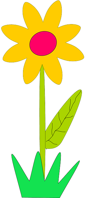 Yellow, Plants, Sun, Flower, Flowers, Cartoon, Border - Spring Flowers Clip Art - Free Transparent PNG Clipart Images Download. - Sun Transparent PNG Free Download