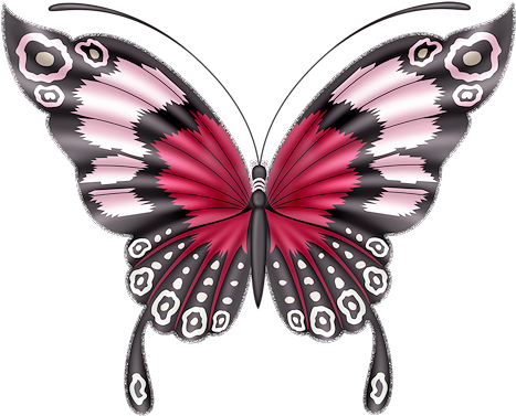 Butterfly Live, Butterfly Quilt, Butterfly Fairy, Butterfly - Clipart Vintage Butterflies Transparent PNG - 500x404 - Free Download on - Tattoo Transparent PNG Free Download