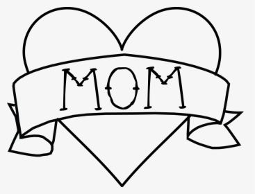 Mom Tattoo Png - Banner Clipart Transparent Background, Png Download - Tattoo Transparent PNG Free Download