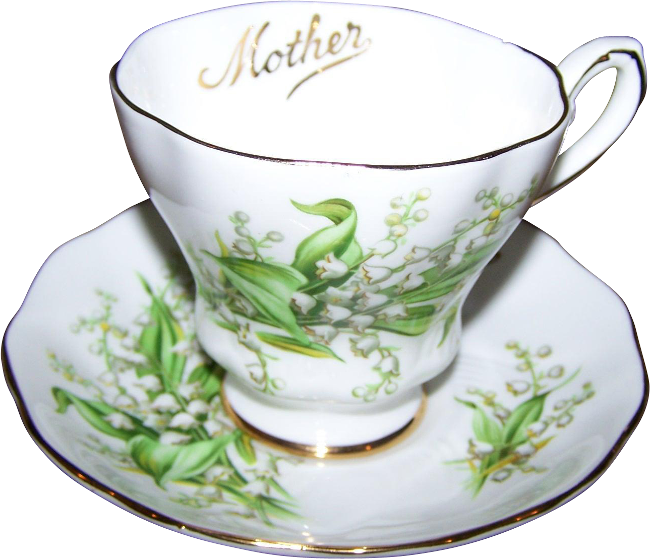 Lily Of The Valley And Rose Tattoo - Cup - Free Transparent PNG Clipart Images Download. - Tattoo Transparent PNG Free Download