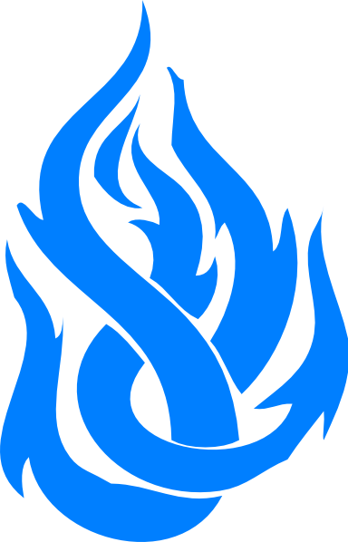 Blue Flames Clip Art For Kids - Stylish Tribal Tattoos - Free Transparent PNG Clipart Images Download. - Tattoo Transparent PNG Free Download