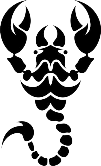 Tribal Drawings Of Scorpio - Scorpion Tattoos For Girls - Free Transparent PNG Clipart Images Download. - Tattoo Transparent PNG Free Download