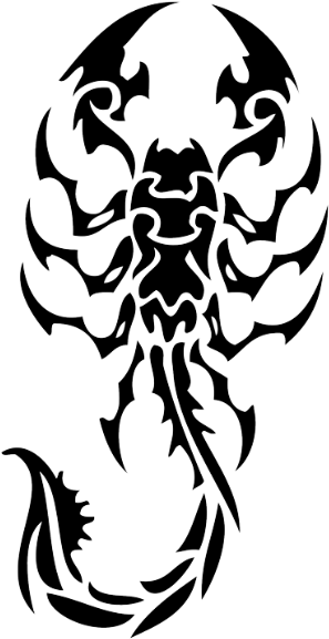 Scorpion Tattoos Free Png - Tribal Scorpion Tattoo - Free Transparent PNG Clipart Images Download. - Tattoo Transparent PNG Free Download
