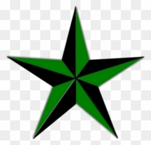 Texas Star Clip Art At Clker Com Vector Clip Art Online - Old School Star Tattoo - Free Transparent PNG Clipart Images Download. - Tattoo Transparent PNG Free Download
