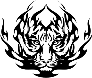 Tigre, Astratto, Animale, Tiger, Sumatra, Images Png - Tribal Tiger Face Tattoos - Free Transparent PNG Clipart Images Download. - Tattoo Transparent PNG Free Download