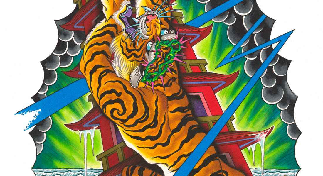 Pagoda City Tattoo Fest - Kings Avenue Tattoo Transparent PNG - 1100x600 - Free Download on - Tattoo Transparent PNG Free Download