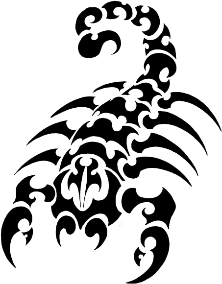 Scorpion Tattoos Download Png Png Image - Tribal Scorpio Tattoo Designs Transparent PNG - 483x600 - Free Download on - Tattoo Transparent PNG Free Download