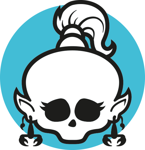 Gigi Grant Skullette - Monster High Skullette Tattoo - Free Transparent PNG Clipart Images Download. - Tattoo Transparent PNG Free Download