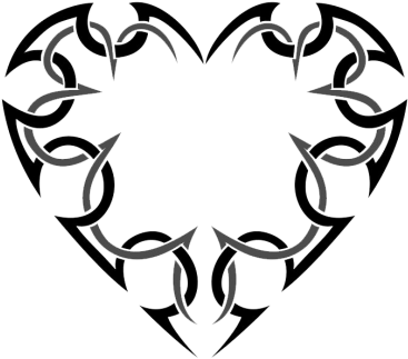 Picture Heart Tattoos Png Images - Tribal Heart Tattoo Designs - Free Transparent PNG Clipart Images Download. - Tattoo Transparent PNG Free Download