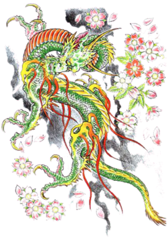 Dragon Tattoos Png - Chinese Tattoo Design Png - Free Transparent PNG Clipart Images Download. - Tattoo Transparent PNG Free Download
