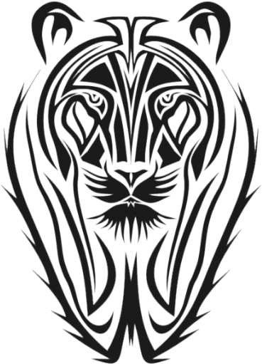 Tribal Tiger Tattoos Old Png Png Images - Portable Network Graphics - Free Transparent PNG Clipart Images Download. - Tattoo Transparent PNG Free Download