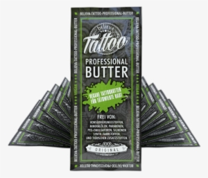 Tattoo Butter Sachet 5ml - Butter Transparent PNG - 692x600 - Free Download on - Tattoo Transparent PNG Free Download