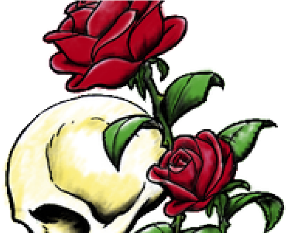 Rose Tattoo Png Transparent Images - Hybrid Tea Rose - Free Transparent PNG Clipart Images Download. - Tattoo Transparent PNG Free Download