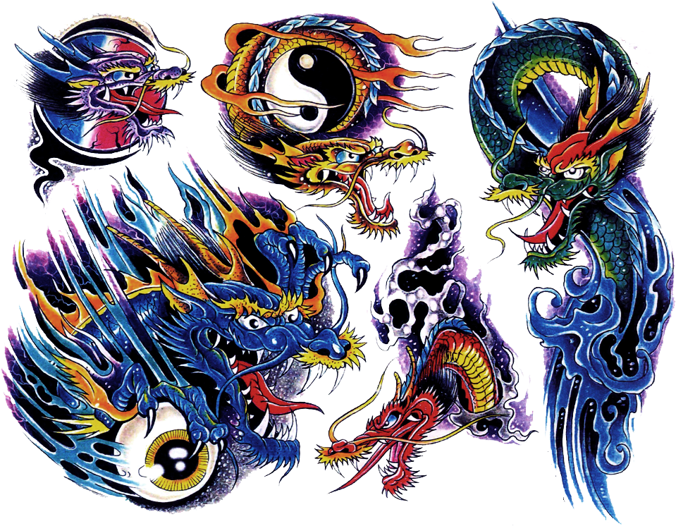 Tattoo Design Color 14 Color Tattoo Png Clipart - Color Tattoo Png - Free Transparent PNG Clipart Images Download. - Tattoo Transparent PNG Free Download