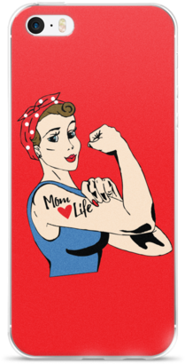 "tattoo Mom" Iphone 5/5s/se, 6/6s, - Best Gift - Mothers Day Mug Hoodie/t-shirt/mug Black/navy/pink/white - Free Transparent PNG Clipart Images Download. - Tattoo Transparent PNG Free Download