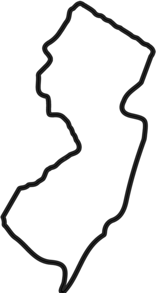 New Jersey Outline Rubber Stamp - New Jersey State Outline Tattoo - Free Transparent PNG Clipart Images Download. - Tattoo Transparent PNG Free Download