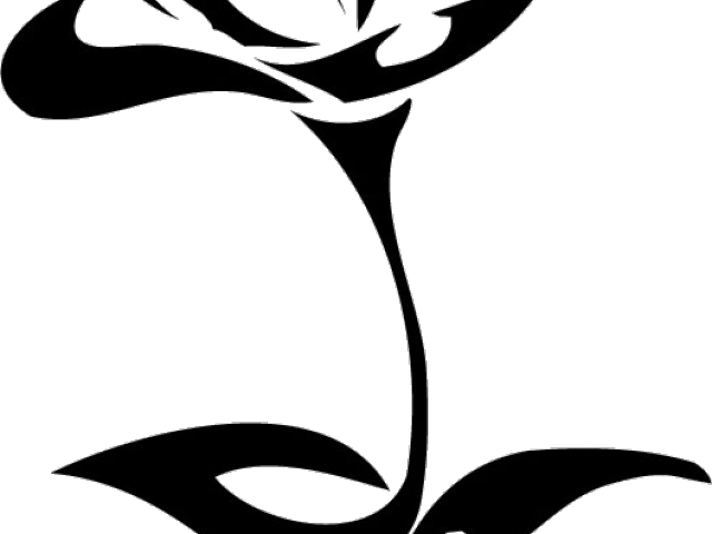 Flower Tattoo Png Transparent Images - Black And White Rose Png Transparent PNG - 640x480 - Free Download on - Tattoo Transparent PNG Free Download