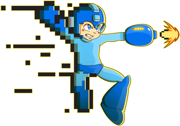 Megaman Tattoo Design By Powderakacaseyjones - Video Game Transparent PNG - 648x500 - Free Download on - Tattoo Transparent PNG Free Download