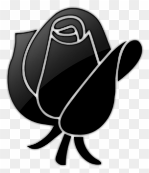 Clip Art Rose Black And White - Clip Art - Free Transparent PNG Clipart Images Download. - Tattoo Transparent PNG Free Download