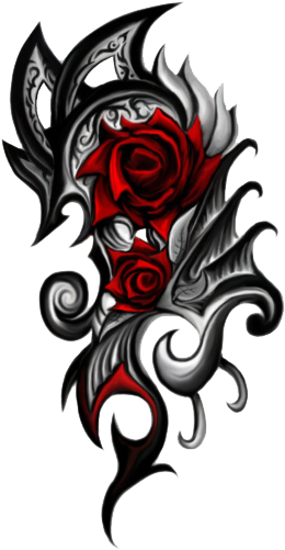Arm Tattoo Png Picture - Tribal Rose Tattoos - Free Transparent PNG Clipart Images Download. - Tattoo Transparent PNG Free Download