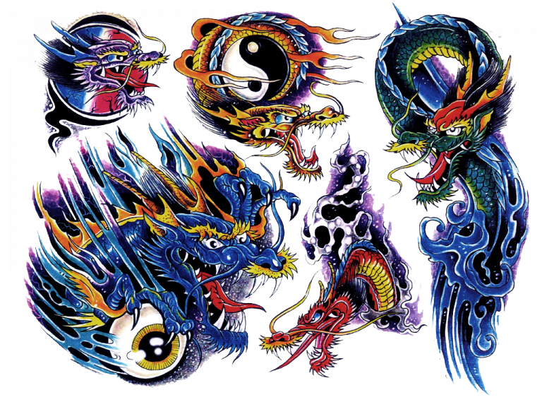 Download Tattoo Design Color - Color Tattoo Design Transparent Png - Free Transparent PNG Clipart Images Download. - Tattoo Transparent PNG Free Download