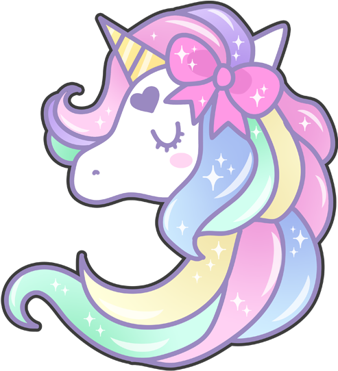 Unicorn Art, Rainbow Unicorn, Unicorn Pictures, Cellphone - Beautiful Unicorn Unicorn Clipart - Free Transparent PNG Clipart Images Download. - Tattoo Transparent PNG Free Download