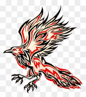 Gothic Tattoos Clipart Bird - Red-tailed Hawk - Free Transparent PNG Clipart Images Download. - Tattoo Transparent PNG Free Download