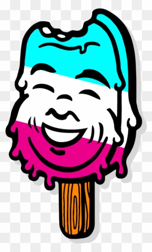 Tattoo Summer 2017 Popsicle - Art Print: Pop Ink - Csa Images' Ice Cream Treat Man, - Free Transparent PNG Clipart Images Download. - Tattoo Transparent PNG Free Download
