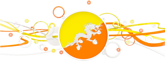 Illustration Of Flag Of Bhutan - 2473 - Bhutan Flag Temporary Tattoo In-stock Tattoos - Free Transparent PNG Clipart Images Download. - Tattoo Transparent PNG Free Download