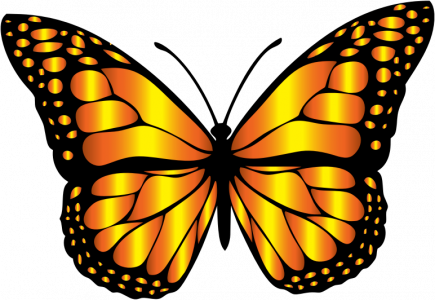 Rise Of The Monarchs Short Poem - Blue And Black And Purple Butterfly Tattoo - Free Transparent PNG Clipart Images Download. - Tattoo Transparent PNG Free Download