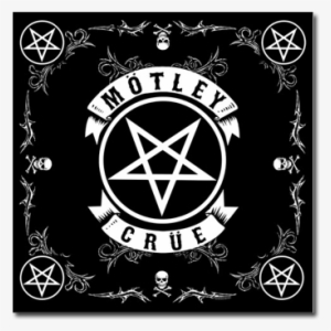 Motley Crue Pentagram Bandana $19 - Motley Crue Pentagram Tattoo Transparent PNG - 415x510 - Free Download on - Tattoo Transparent PNG Free Download
