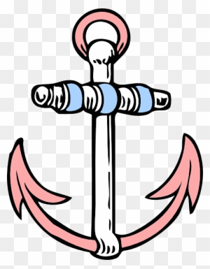 Anchor Clip Art At Clkercom Vector Online Royalty Free - Anchor With Lily Tattoo - Free Transparent PNG Clipart Images Download. - Tattoo Transparent PNG Free Download