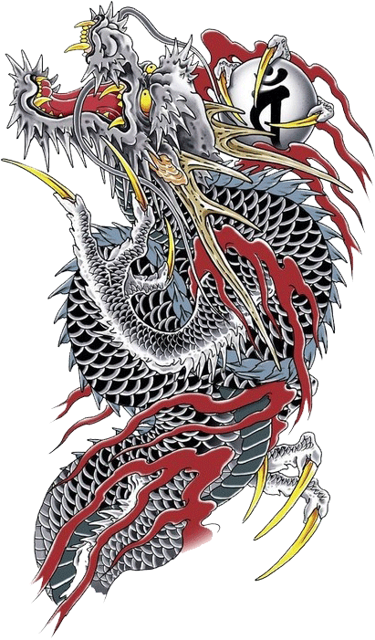 Kiryu Kazuma Ouryu Design - Best Japanese Dragon Tattoo - Free Transparent PNG Clipart Images Download. - Tattoo Transparent PNG Free Download
