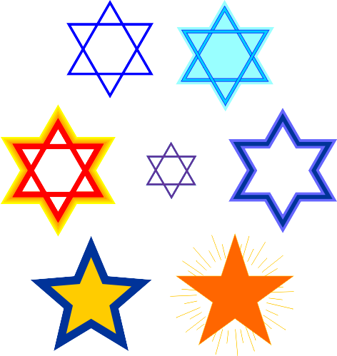 Star Of David Tattoo - Star Of David Symbol - Free Transparent PNG Clipart Images Download. - Tattoo Transparent PNG Free Download