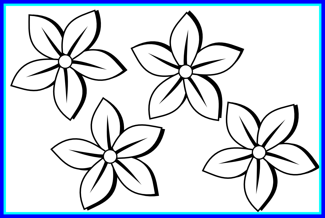 Unbelievable Clipartist Info Four Flora Black White - Flower Clipart Black And White - Free Transparent PNG Clipart Images Download. - Tattoo Transparent PNG Free Download