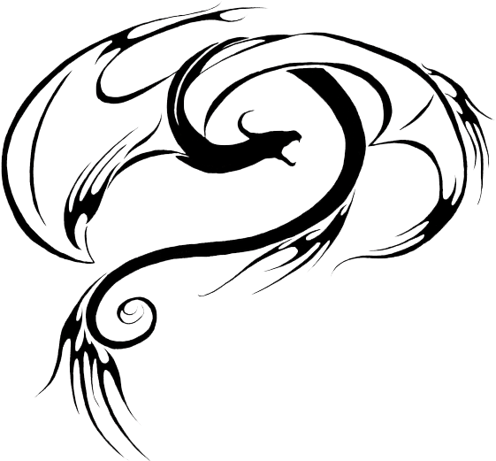 Dragonfly Tattoos Png Transparent Images - Fire Dragon Tattoo - Free Transparent PNG Clipart Images Download. - Tattoo Transparent PNG Free Download