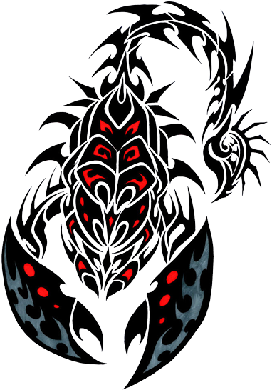 Scorpion Tattoos Png Transparent Images - Tribal Scorpion Tattoo Drawings - Free Transparent PNG Clipart Images Download. - Tattoo Transparent PNG Free Download