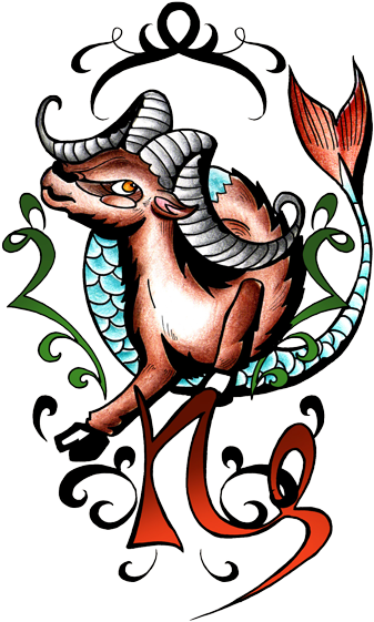 Capricorn Tattoos And Designs Photos - Capricorn Sign - Free Transparent PNG Clipart Images Download. - Tattoo Transparent PNG Free Download
