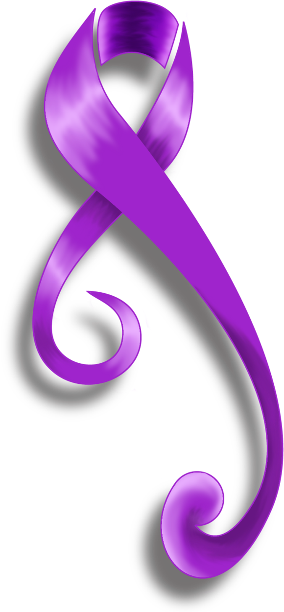 Cancer Tattoos Designs - Crohn's Awareness Ribbon Png - Free Transparent PNG Clipart Images Download. - Tattoo Transparent PNG Free Download