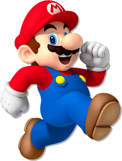 36kib, 390x517, Super Mario From The Super Mario Series - Super Mario Party Tattoos - Free Transparent PNG Clipart Images Download. - Tattoo Transparent PNG Free Download