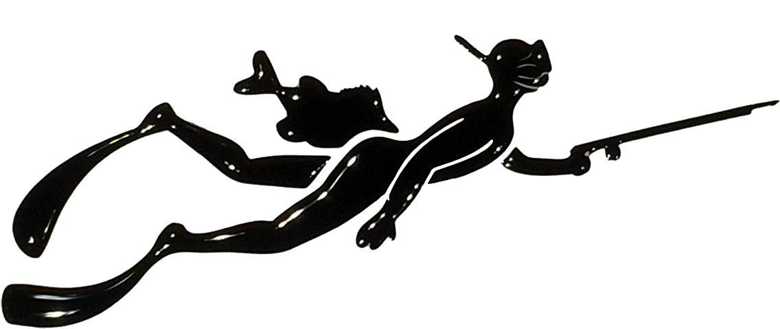 Spearfishing Stickers Leaderfins - Spear Gun Tattoos - Free Transparent PNG Clipart Images Download. - Tattoo Transparent PNG Free Download