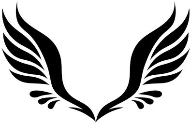 Simple Angel Wings Tattoo - Angel Wings Clipart - Free Transparent PNG Clipart Images Download. - Tattoo Transparent PNG Free Download